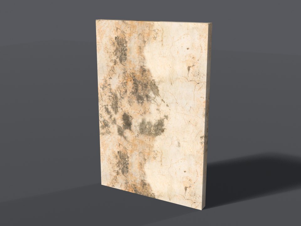 Old rendered wall
