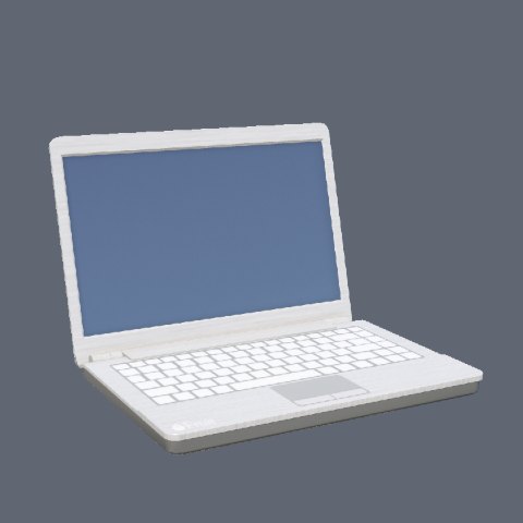Laptop (white keys)