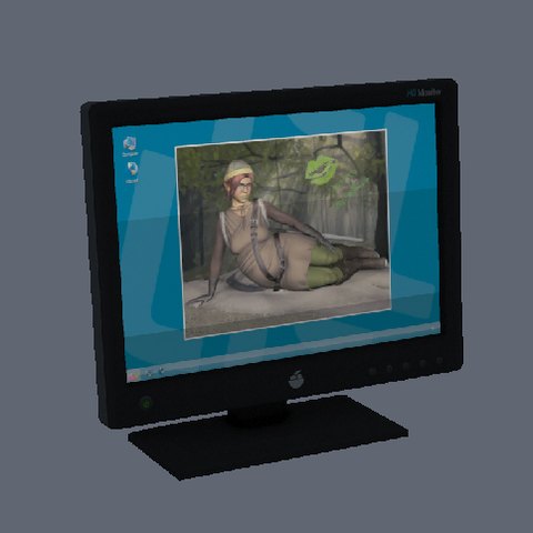 HD monitor (desktop)