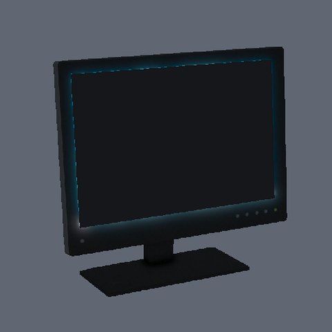 Flat monitor (pop-ups)