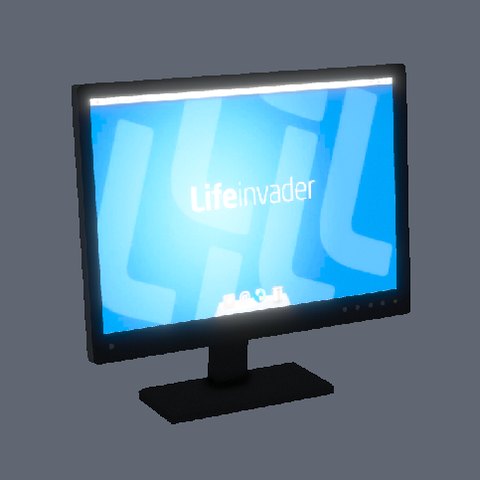 Flat monitor (Lifeinvader)