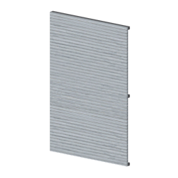 Roller Shutter Wall Kit